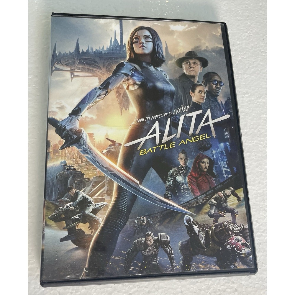 Battle Angel DVD 2019 James Cameron Jennifer Connelly Rosa Salazar Movie